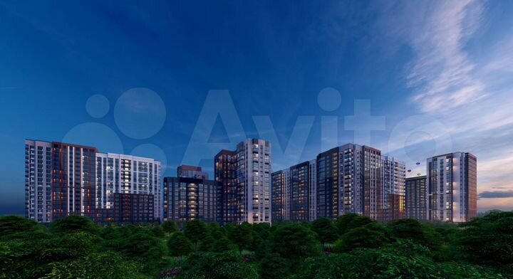 Квартира-студия, 25,5 м², 11/19 эт.