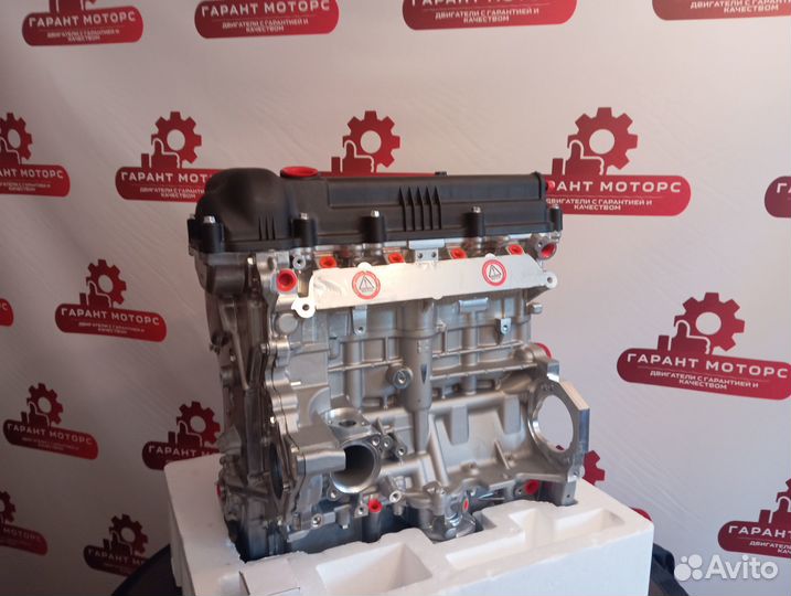 Двигатель новый KIA RIO solaris G4FA 1.4L с 2006г