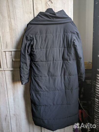 Длинное пальто-пуховик Cropp, зимнее (размер M)