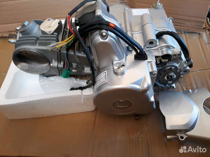 Новый. Двигатель 125сс. (R-N-1-2-3) и 1+1