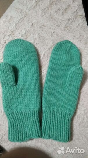 Варежки ручной работы