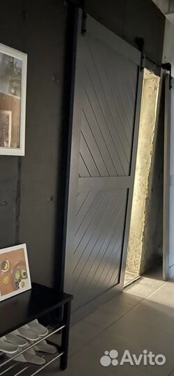 Амбарные двери лофт