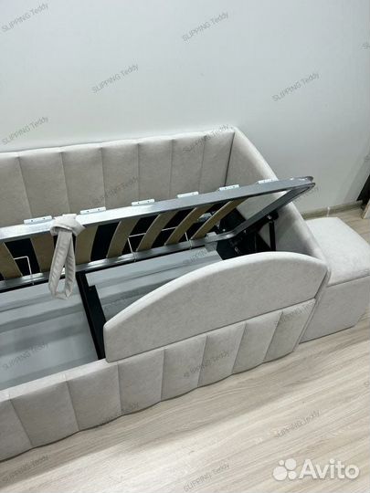 Детская кровать с мягкими бортиками