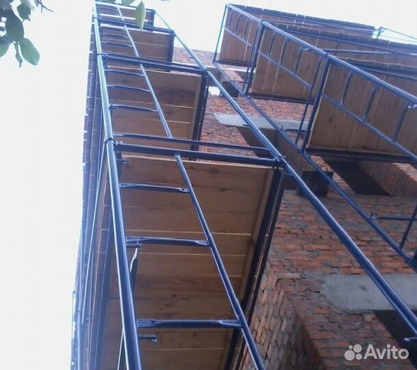 Леса строительные рамные