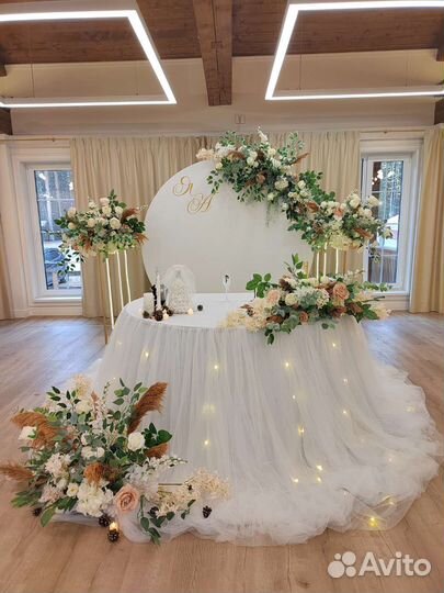 Свадебное оформление, декор