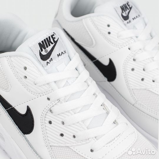 Казанькроссовки Nike Air Max 90 White / Black