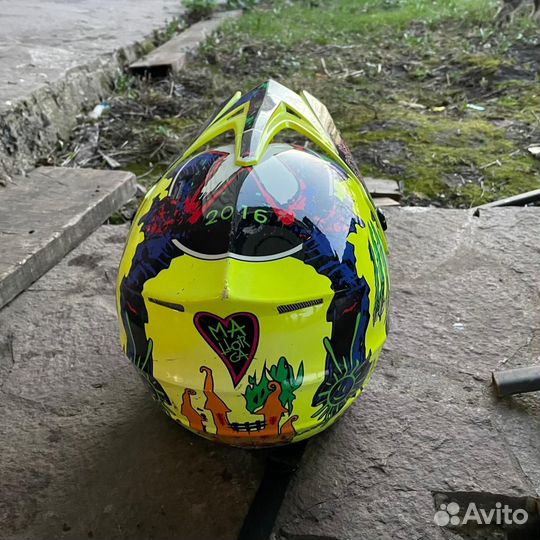 Мотошлем кроссовый