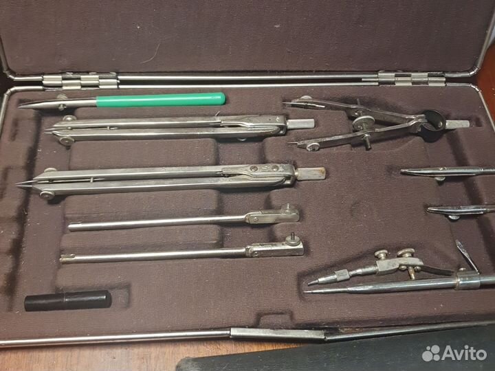 Циркуль старинный (Завод Готовальня)