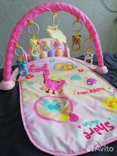 Развивающий коврик музыкальный