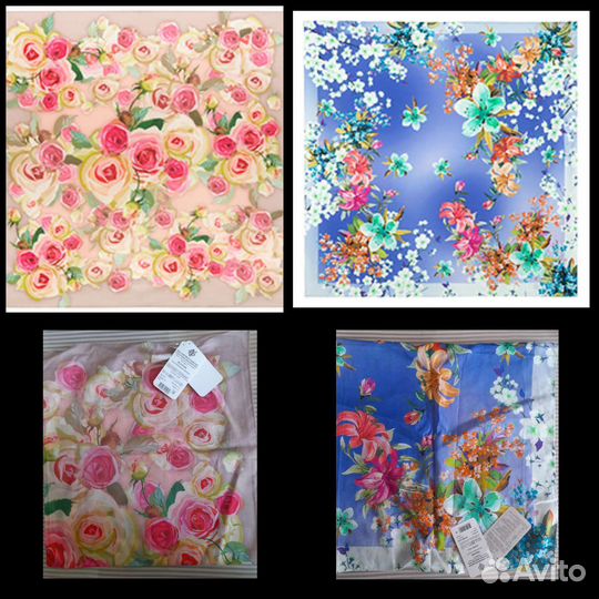 Павловопосадский платок новый