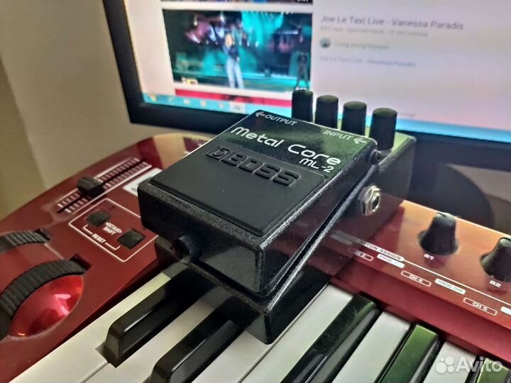 Экстремально тяжёлая Metallcore примочка Boss ml-2