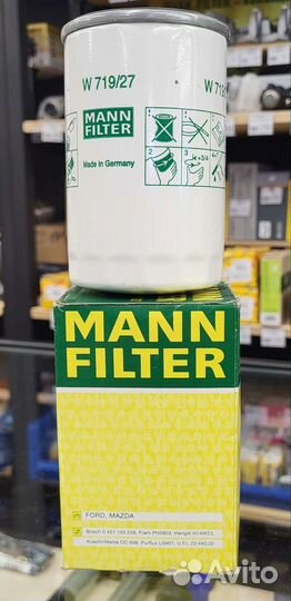 Фильтр масляный mann W71927