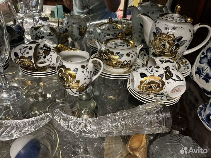 Сервиз чайный фарфор