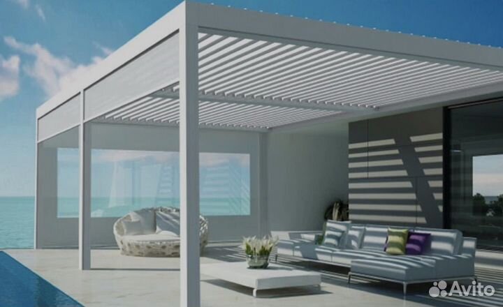 Перголы, веранды,зимние сады,навесы,заборы,маркизы