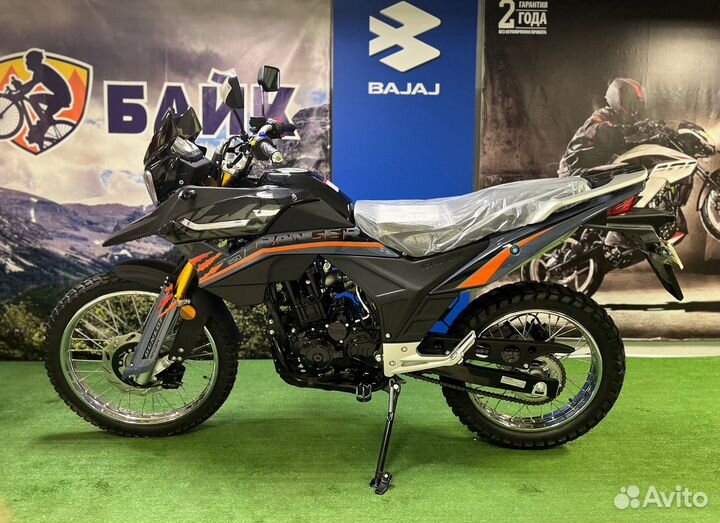 Мотоцикл Racer RC250-GY8A Ranger (серый)