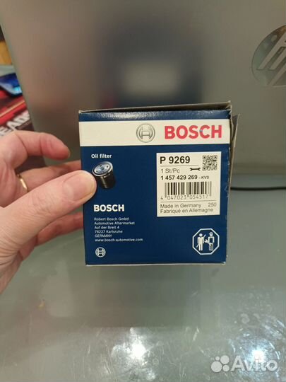 Фильтр масляный bosch