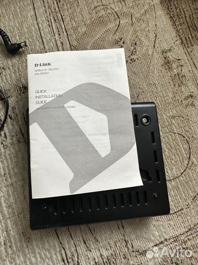 Модем роутер d link dsl-2500u