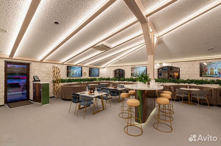 Свет. Освещение для ресторана. Инсталляции