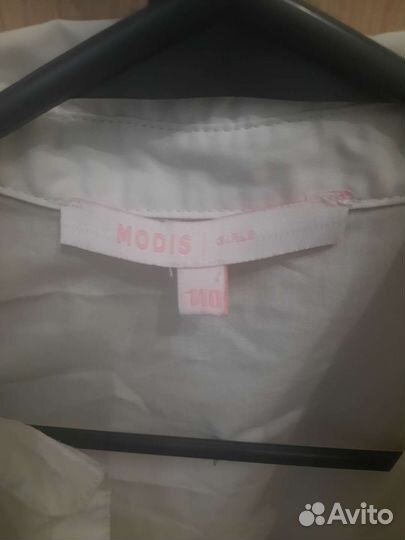 Рубашка школьная 140 девочки