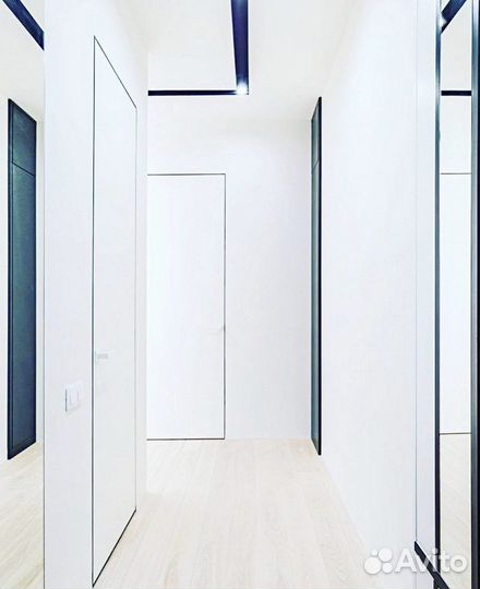 Скрытые двери под покраску Инвизибл