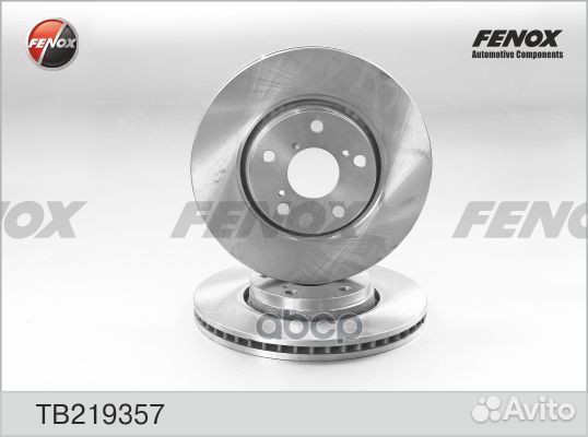 Диск тормозной перед прав/лев TB219357 TB21