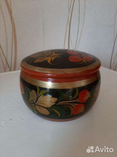 Шкатулка деревянная СССР