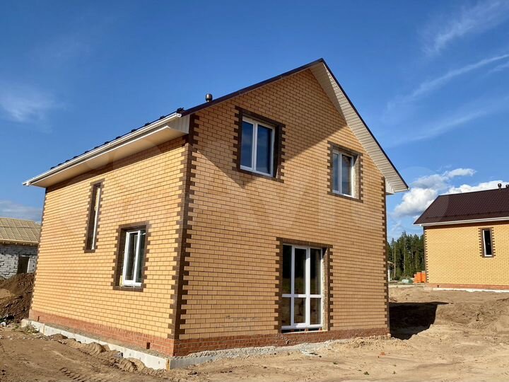 Коттедж 117 м² на участке 7,5 сот.