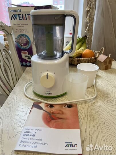 Пароварка блендер philips avent