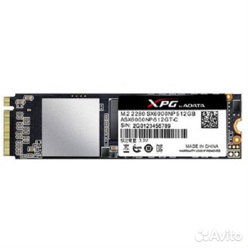 SSD накопитель A-Data 512GB SSD SX6000 Pro m.2 PCI