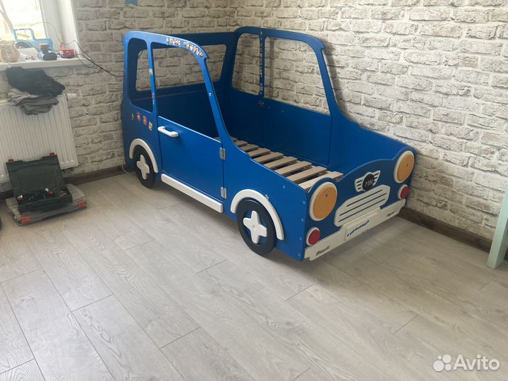 Кровать машина мини купер