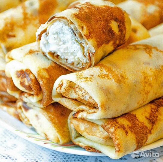 Блины на заказ фаршированные
