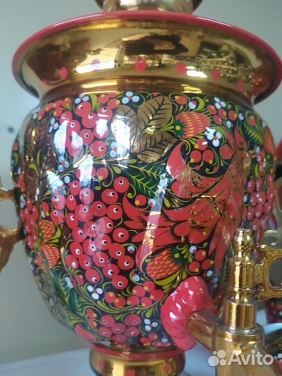 Самовар электрический расписной