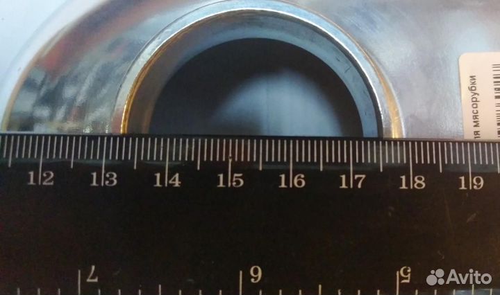 Лоток для мясорубки металл; 53486