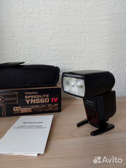Вспышка YongNuo Speedlite 560 IV Negative Screen