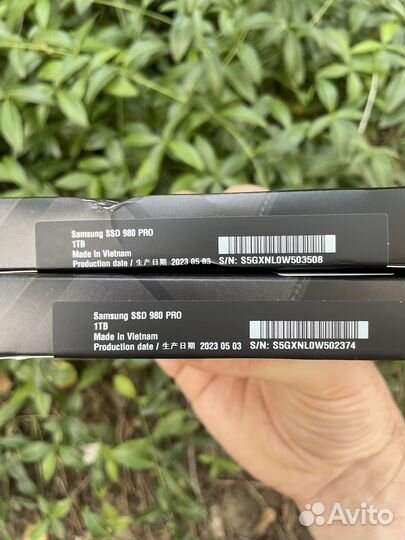 Ssd Samsung 980 pro 1tb новый