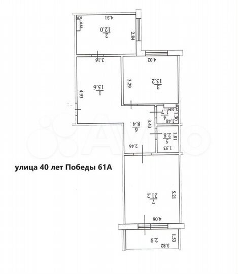 Свободного назначения, 77 м²
