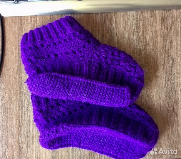 Следки вязаные