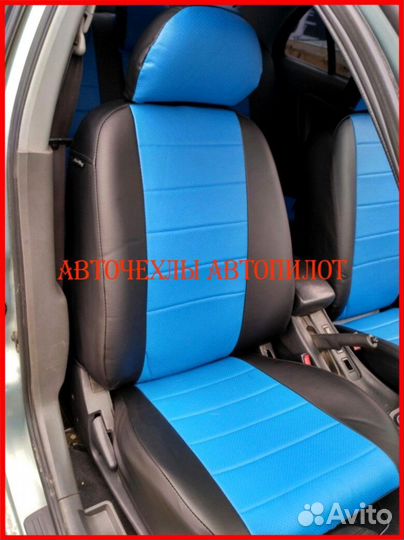 Чехлы Автопилот Nissan Almera Classic из экокожи