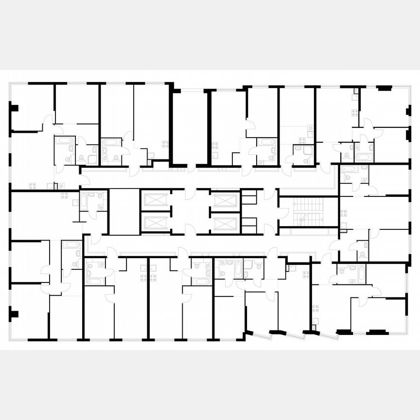 2-к. квартира, 51,9 м², 21/32 эт.