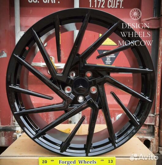 Кованые диски R21 на Mercedes AMG GT 4 X290