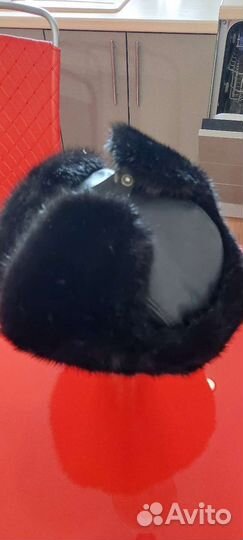 Норковая шапка мужская