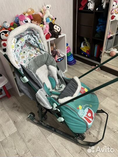 Санки коляска