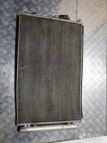 Радиатор кондиционера перед. (Hyundai Santa Fe I)