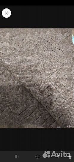 Шаль пуховая ручная работа