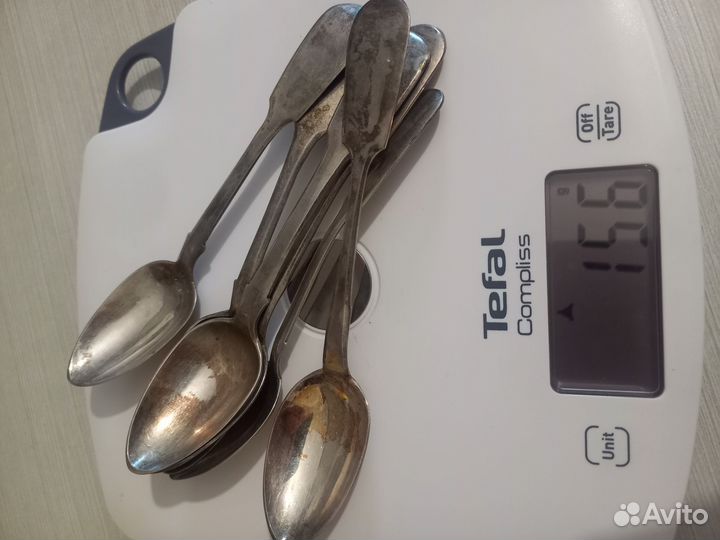 Серебряные ложки 84 проба