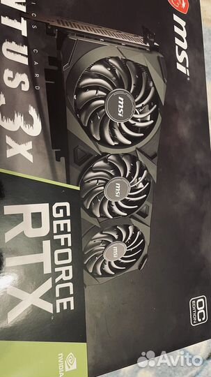 Видеокарта RTX 3070