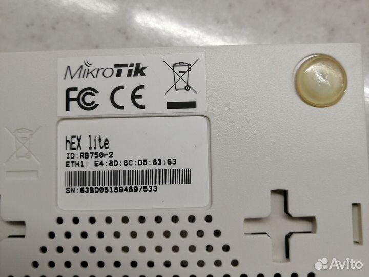 Mikrotik hex lite