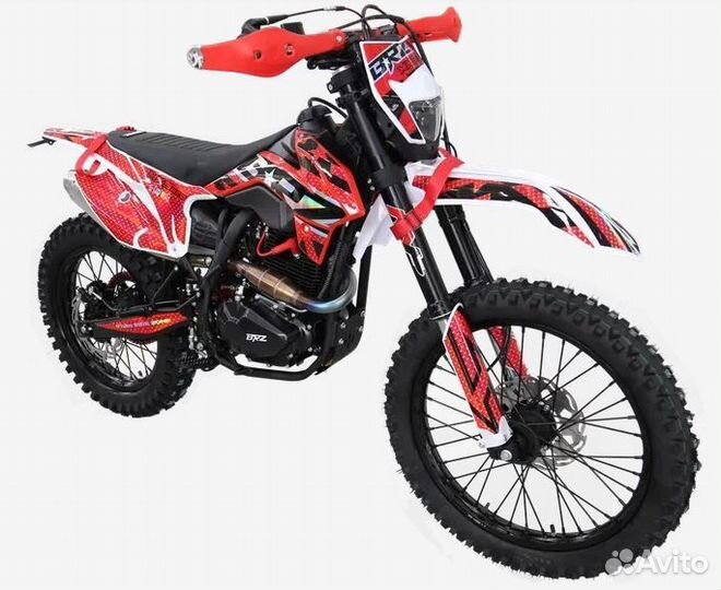 Мотоцикл Кросс/Эндуро BRZ MX5 PR300 RED