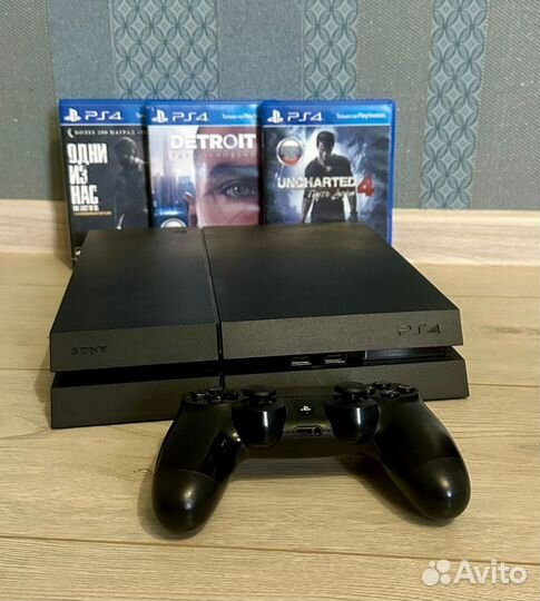 PS4 fat 500gb / подписка / игры