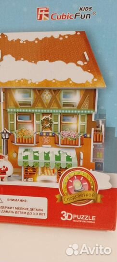 3D паззл 